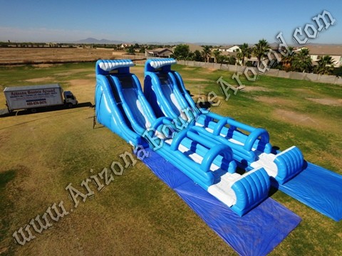 Dual lane water slide rental Phoenix Arizona